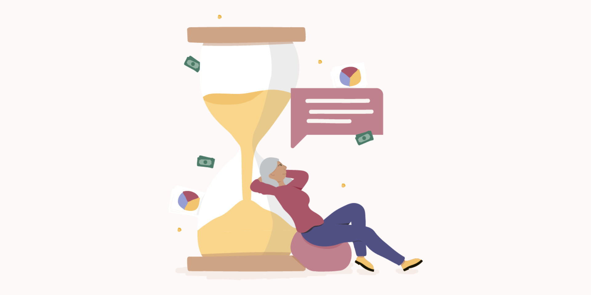 Fathom illustration of deadline approaching Fathom illustration of deadline approaching