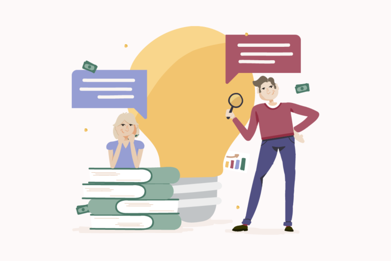 Fathom illustration of Financial advice