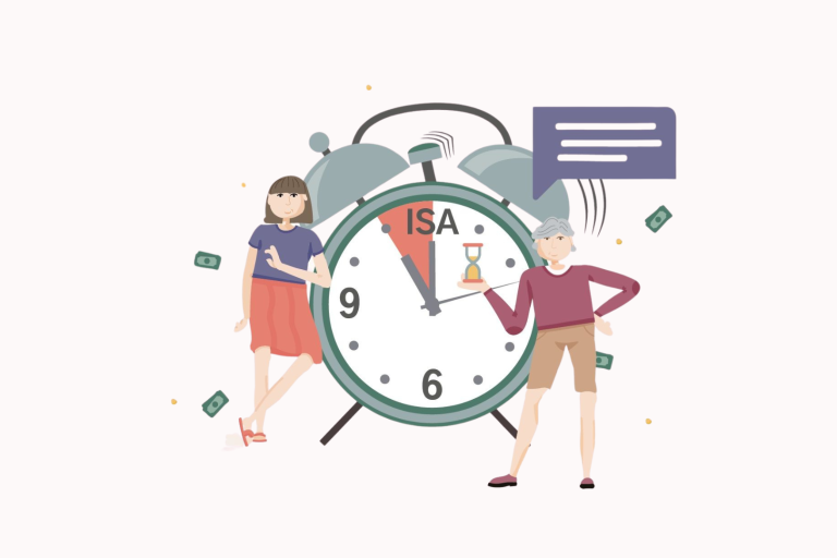 Fathom illustration of ISA clock