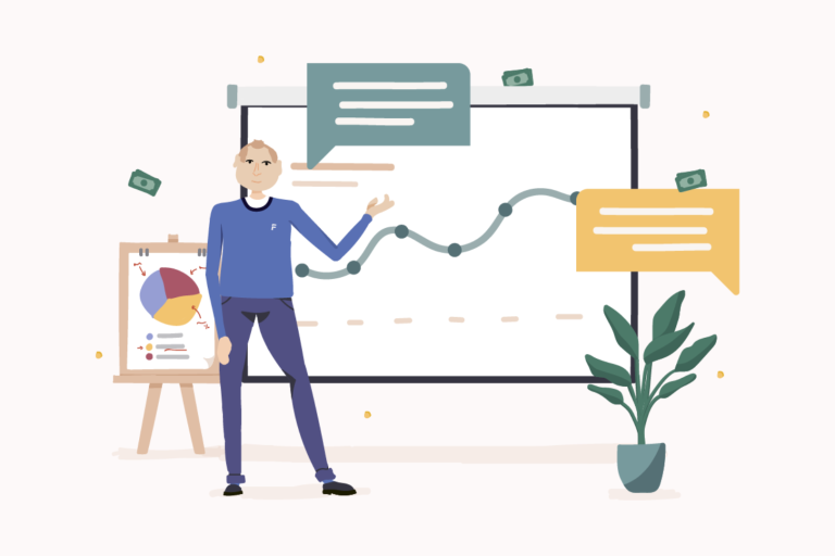 Fathom illustration of presentation