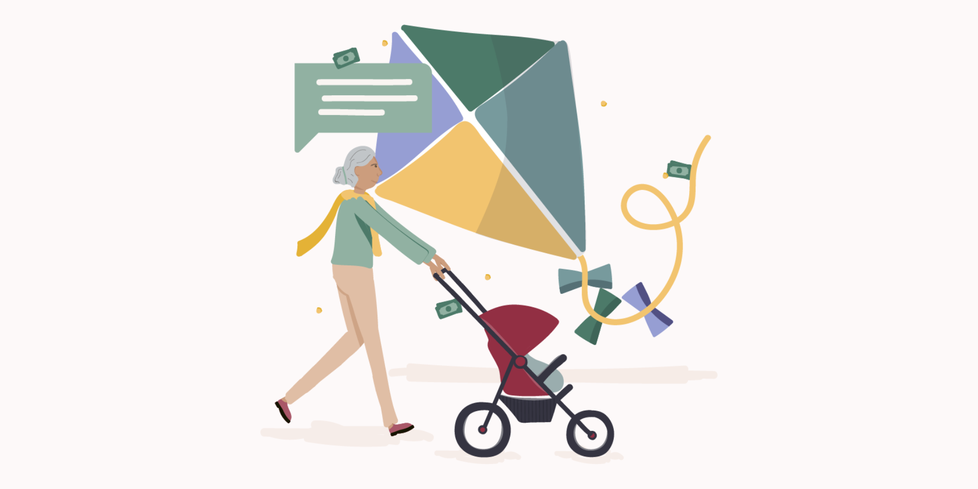 Fathom illustration of Spending Time with Grandchildren Fathom illustration of Spending Time with Grandchildren