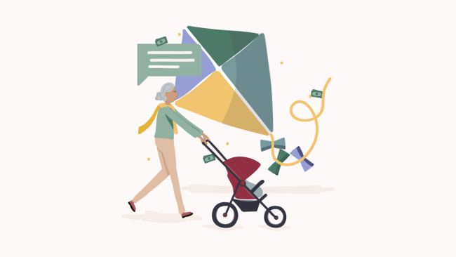 Fathom illustration of Spending Time with Grandchildren Fathom illustration of Spending Time with Grandchildren