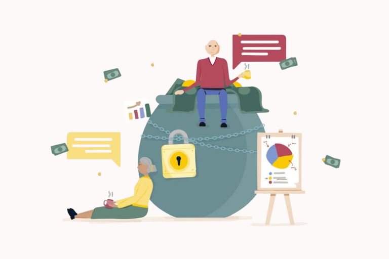 locked pension pot